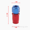 RASTP Degree Aluminum Alloy Oil Cooler Swivel Oil Fuel Gas Line Hose Pipe Adapter End AN Fitting AN4-90A